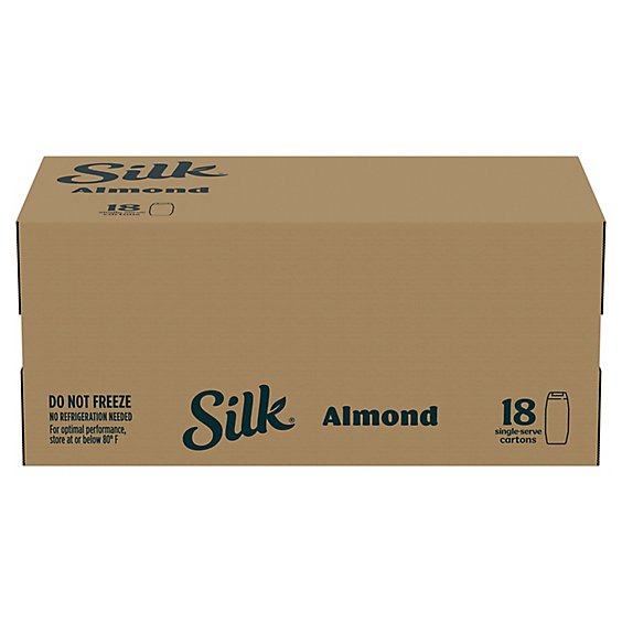 Silk Shelf Stable Dark Chocolate Almond Milk Singles - 8 Fl. Oz.