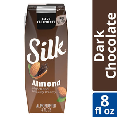 Silk Shelf Stable Dark Chocolate Almond Milk Singles - 8 Fl. Oz.