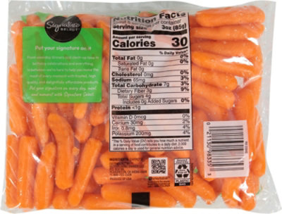 Signature Select/Farms Baby-Cut Peeled Carrots - 16 Oz - Image 3