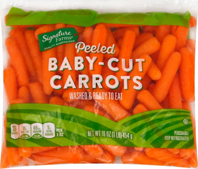 Signature Select/Farms Baby-Cut Peeled Carrots - 16 Oz - Image 2