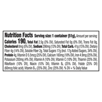 Cheerios Cereal Whole Grain Oat Honey Nut Cup - 1.8 Oz - Image 3