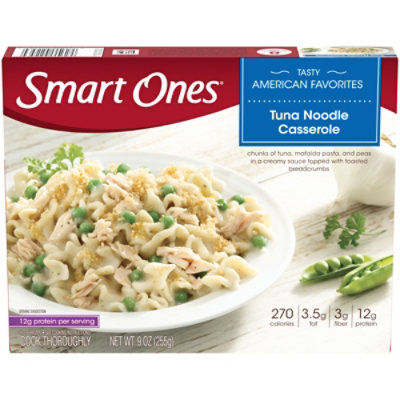 Smart Ones Tuna Noodle Casserole with Mafalda Pasta Frozen Meal Box - 9 Oz - Image 1