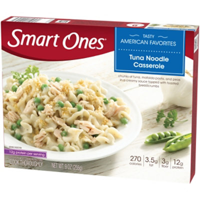 Smart Ones Tuna Noodle Casserole Frozen Meal - 9 Oz - Image 5
