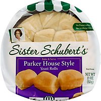 Sister Schuberts Yeast Rolls Warm & Serve Parker House Style - 11 Oz - Image 2