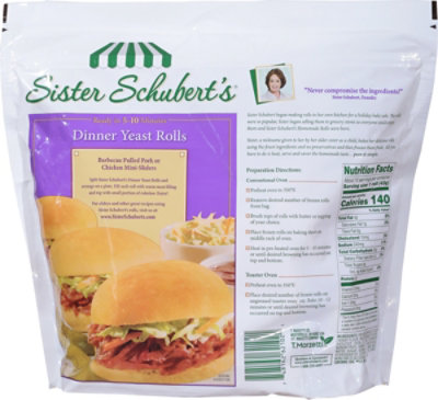 Sister Schuberts Yeast Rolls 10 Count - 15 Oz - Image 6