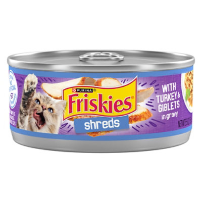 Friskies Cat Food Wet Turkey & Giblets - 5.5 Oz - Image 1