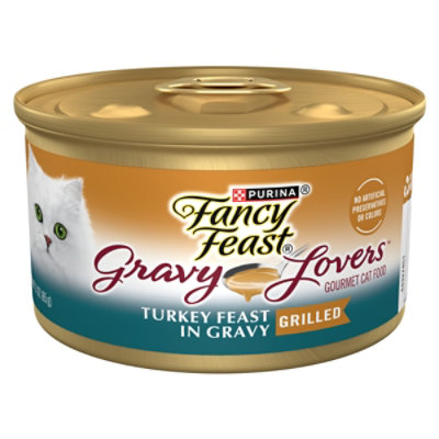 Fancy Feast Cat Food Wet Gravy Lovers Turkey In Roasted Turkey Gravy - 3 Oz