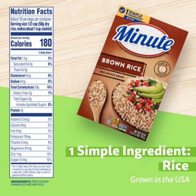 Minute Brown Rice Instant In Box - 28 Oz - Image 6