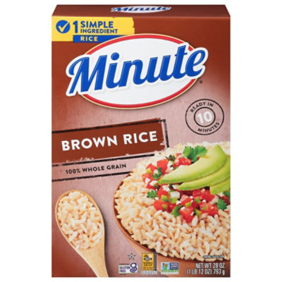 Minute Brown Rice Instant In Box - 28 Oz - Image 1