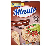 Minute Rice Brown Instant Whole Grain - 28 Oz