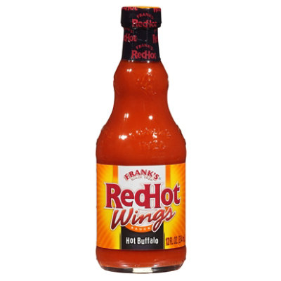 Frank's RedHot Hot Buffalo Wings Hot Sauce - 12 Fl. Oz.