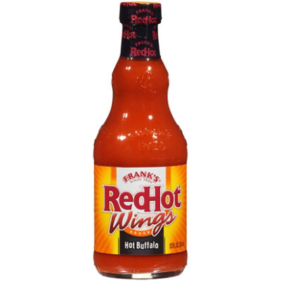 Frank's RedHot Hot Buffalo Wings Hot Sauce - 12 Fl. Oz. - Image 1