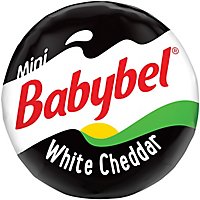 Mini Babybel White Cheddar Snack Cheese 6 Count - 4.2 Oz - Image 4