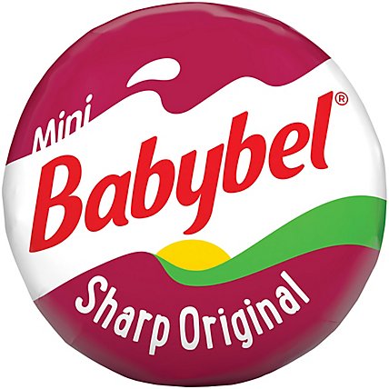 Mini Babybel Sharp Original Snack Cheese 6 Count - 4.2 Oz - Image 3