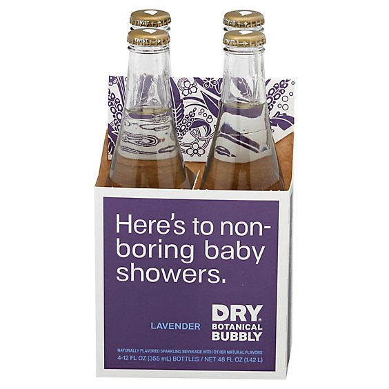 Dry Sparkling Beverage Lavender - 4-12 Fl. Oz.