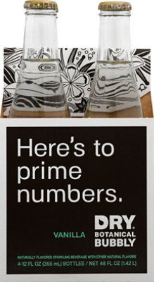 Dry Sparkling Beverage Vanilla Bean - 4-12 Fl. Oz. - Image 2