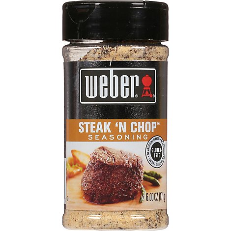 Weber Seasoning Steak N Chop - 6 Oz