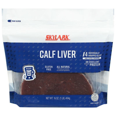 Skylark Calf Liver - 16 Oz