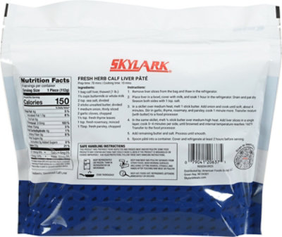 Skylark Calf Liver - 16 Oz - Image 5