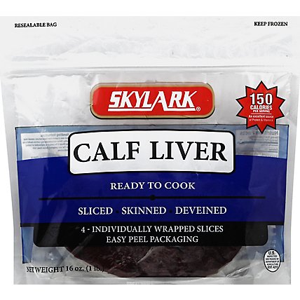 Skylark Calf Liver - 16 Oz - Image 2