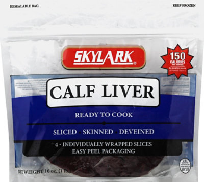 Skylark Calf Liver - 16 Oz - Image 2