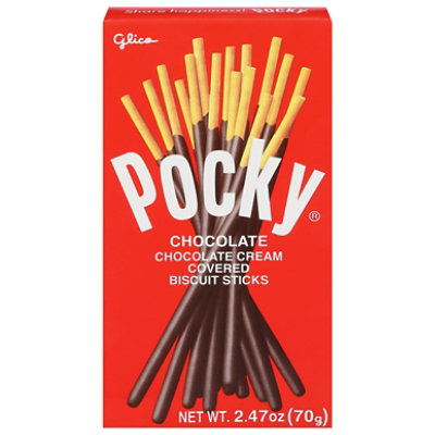 Glico Pocky Biscuit Sticks Chocolate Cream Covered - 2.47 Oz - Image 3