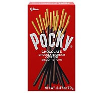 Glico Pocky Biscuit Sticks Chocolate Cream Covered - 2.47 Oz