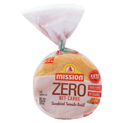 Mission Zero Net Carbs Sundried Tomato Basil - 14 Count - Image 3