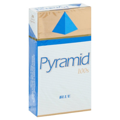 Pyramid Cigarettes Blue Box 100s - Pack - Image 1