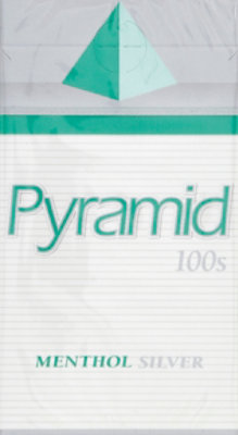 Pyramid Cigarettes Menthol Silver 100s Box FSC - Pack - Image 2