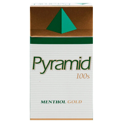 Pyramid Cigarettes Menthol Gold 100s Box FSC - Pack - Image 3