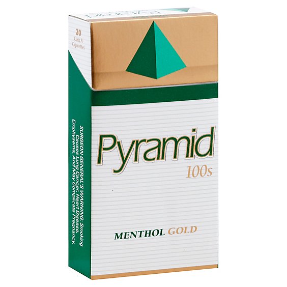 Pyramid Cigarettes Menthol Gold 100s Box FSC - Pack