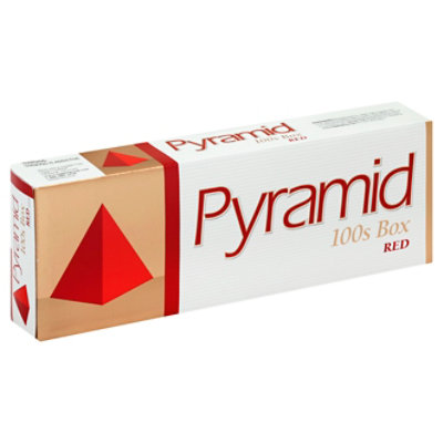 Pyramid Cigarettes Red Box 100s - 200 Count - Image 1