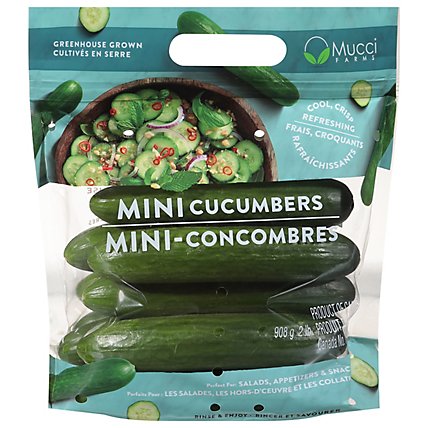 Cucumbers Mini - 2 Lb - Image 1
