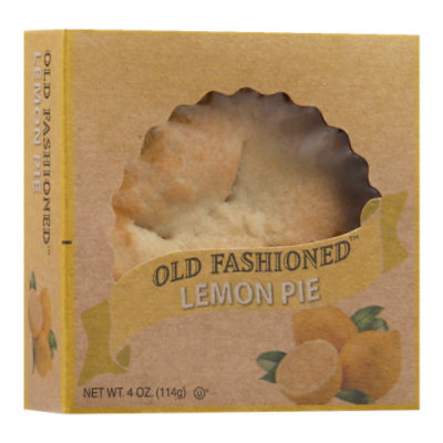 Pie 4 Inch Box Baked Lemon - Each - safeway