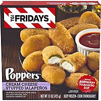 TGI Fridays Frozen Appetizers Cream Cheese Stuffed Jalapeno Poppers Box - 15 Oz - Image 2