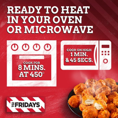 TGI Fridays Frozen Appetizers Buffalo Style Boneless Chicken Bites - 15 Oz - Image 4