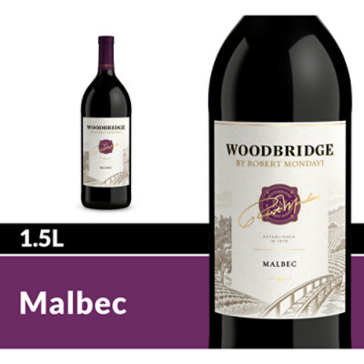 Woodbridge by Robert Mondavi Malbec Red Wine - 1.5 Liter