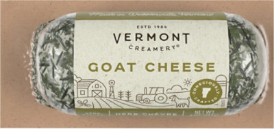 Vermont Creamery Goat Cheese Herb Chevre - 4 Oz