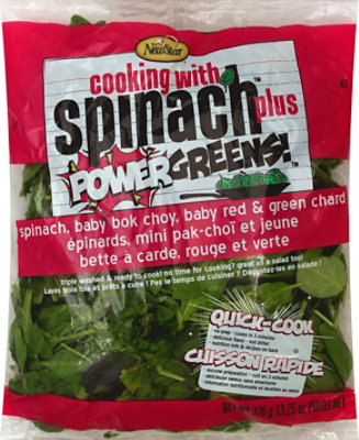 cooking with spinach Plus Power Greens - 13.25 Oz