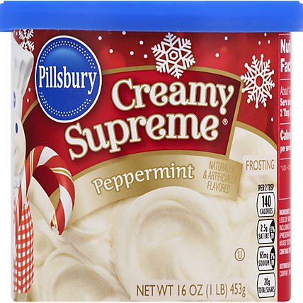 Pillsbury Creamy Supreme Frosting Peppermint - 16 Oz - Image 2