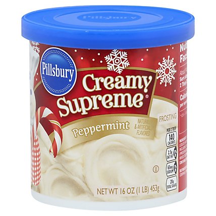 Pillsbury Creamy Supreme Frosting Peppermint - 16 Oz - Image 4