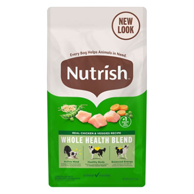 Rachael Ray Nutrish Food for Dogs Real Chicken & Veggies Recipe Bag - 6 Lb - Image 1