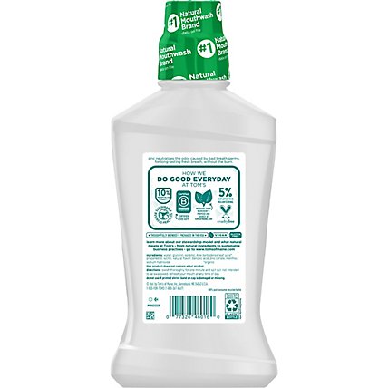 Toms of Maine Mouthwash Wicked Fresh! Cool Mountain Mint - 16 Fl. Oz. - Image 5