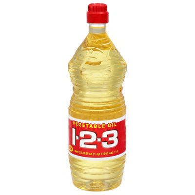 1-2-3 Vegetable Oil - 33.8 Fl. Oz.