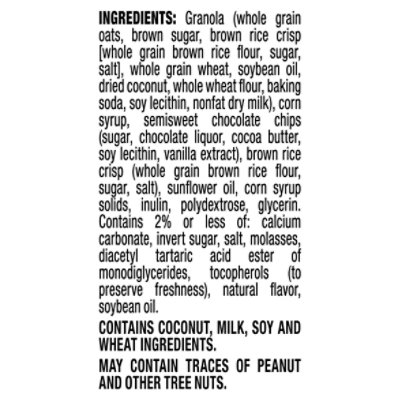 Quaker Chewy Granola Bars 25% Less Sugar Chocolate Chip - 8-0.84 Oz - Image 5