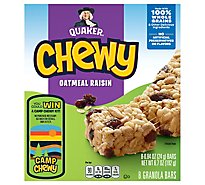 Quaker Chewy Granola Bars Oatmeal Raisin - 8-0.84 Oz