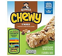 Quaker Chewy Granola Bars Smores - 8-0.84 Oz
