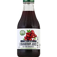 Open Nature 100% Juice Cranberry - 33.8 Fl. Oz. - Image 2