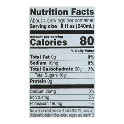 Open Nature 100% Juice Cranberry - 33.8 Fl. Oz. - Image 3